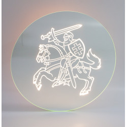 Round mirror with decorative LED lighting 600mm