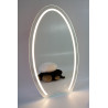 Mirror with LED lighting 1150x650mm Oval