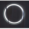 Round 800mm mirror with decorative LED lighting