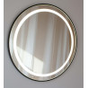 mirror with black frame