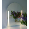 Mirror with LED lighting H840x600mm