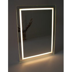 Mirror with LED lighting 600x800mm eco