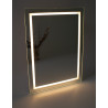 Mirror with LED lighting 600x800mm eco