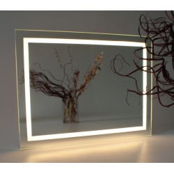 Mirror with LED lighting 600x800mm eco