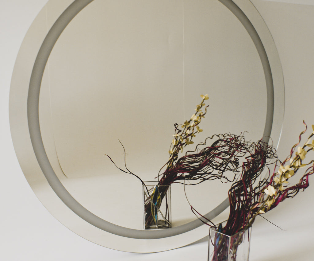 Apvalus  veidrodis su Led apšvietimu  1200